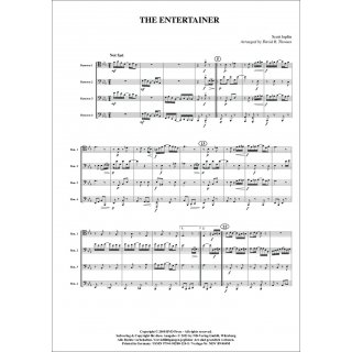 The Entertainer fuer Quartett (Fagott) von Scott Joplin-2-9790502881245-NDV BN404M
