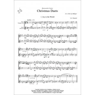 8 Weihnachts-Duette fuer Duett (Trompete, Horn) von Verschiedene-2-9790502881016-NDV 4685B