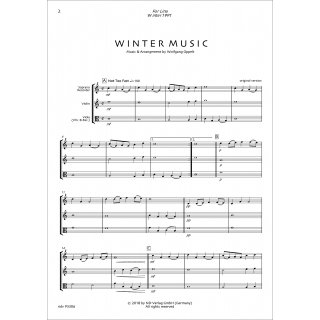 Winter Music fuer Floete Violine Viola von Wolfang Oppelt-2-9790502880170-ndv93306