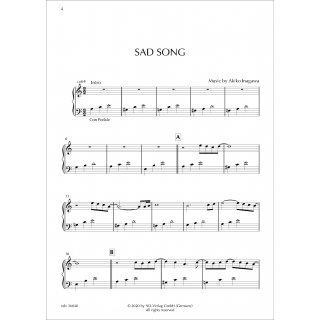 Minimal Jazz fuer Klavier Solo von Wolfgang Oppelt-2-9790502880262-ndv907011