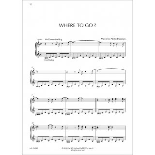 Minimal Jazz fuer Klavier Solo von Wolfgang Oppelt-3-9790502880262-ndv907011