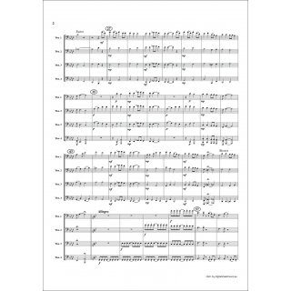 A Spiritual Christmas fuer Quartett (Posaune) von David R.Thomas (arr.)-3-9790502881641-NDV ET407M