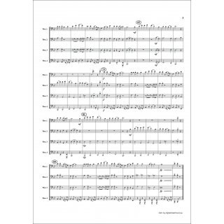 A Spiritual Christmas fuer Quartett (Posaune) von David R.Thomas (arr.)-4-9790502881641-NDV ET407M