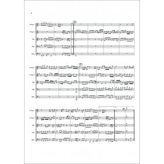 Christmas Set 3 fuer Quintett (Blechbläser) von Jack Gale (arr.)-3-9790502881634-NDV EC608M