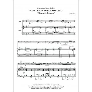 Sonata für Tuba und Klavier fuer Tuba und Klavier von Barbara York-2-9790502881740-NDV 1345C