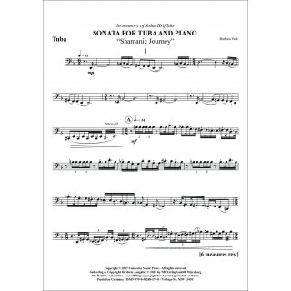 Sonata für Tuba und Klavier fuer Tuba und Klavier von Barbara York-5-9790502881740-NDV 1345C