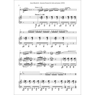 Autumn Sonata fuer Tuba und Klavier von Anna Baadsvik-3-9790502881764-NDV 0594O