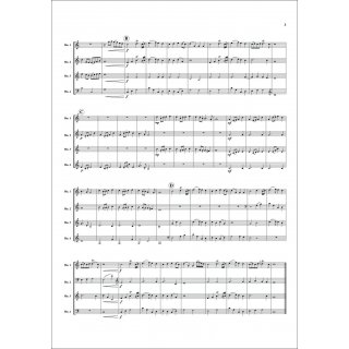 Beliebte Hochzeitsmärsche für Hornquartett fuer Quartett (Horn) von Wagner/Clarke/Purcell-4-9790502881610-NDV 0052R
