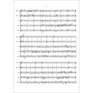 Revecy Venir Du Printans fuer Quintett (Blechbläser) von Claude Le Jeune / Robert Spaeth (arr.)-3-9790502881603-NDV 0012R