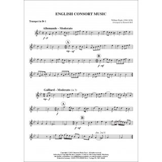 English Consort Suite for  from William Brade / Kenneth Bell-4-9790502881566-NDV 0066R