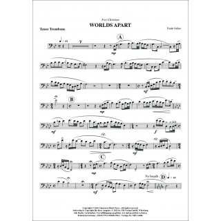 Worlds Apart fuer Posaune und Klavier von Frank Gulino-4-9790502881986-NDV 1668C