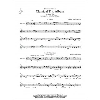 Klassik Trio Album fuer Trio (Trompete, Horn, Posaune) von John Jay Hilfiger-3-9790502881863-NDV 4440B