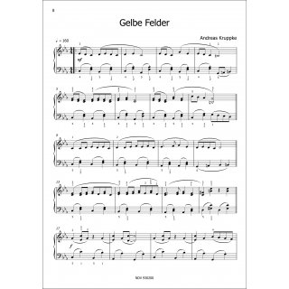 Farbenspiel fuer Klavier Solo von Andreas Kruppke-4-9790502882334-NDV 930200