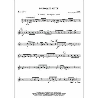 Barock Suite fuer Trio (Horn) von Kenneth Bell (arr.)-4-9790502882235-NDV 0021R