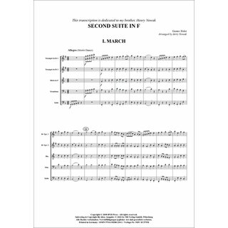 Zweite Suite in F fuer Quintett (Blechbläser) von Gustav Holst-2-9790502882181-NDV EC575M