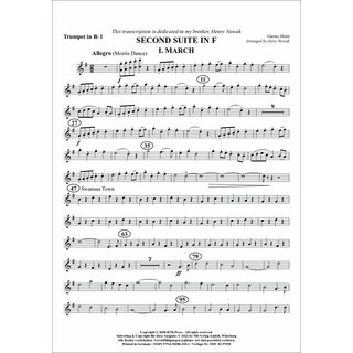 Zweite Suite in F fuer Quintett (Blechbläser) von Gustav Holst-4-9790502882181-NDV EC575M