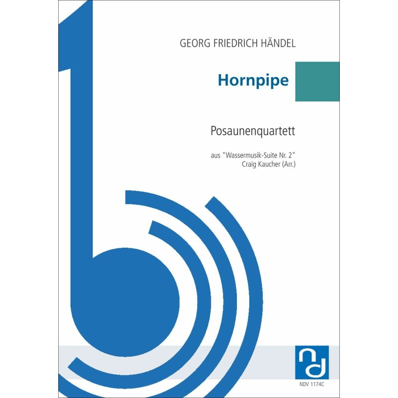 Hornpipe für Posaunenquartett Noten NDVerlag, 14,00