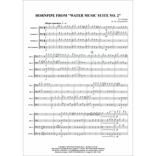 Hornpipe for  from Georg Friedrich Händel-2-9790502882228-NDV 1174C