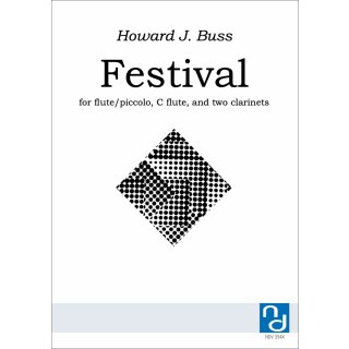 Festival fuer Quartett (Klarinette) von Howard J. Buss-3-9790502882808-NDV 354X