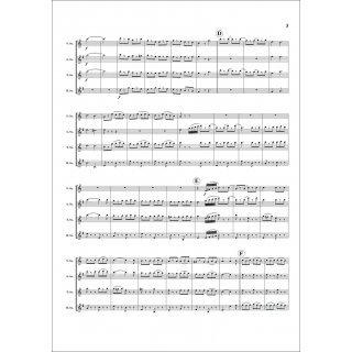 Funiculi, Funicula fuer Quartett (Saxophon) von Luigi Denza-4-9790502880552-NDV 502C