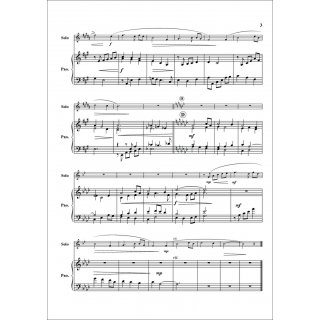 Amazing Grace fuer Trompete & Klavier von Traditional-4-9790502880484-NDV 1300C