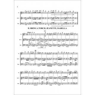 Three Christmas Trios Volume 2 for Trio (flute, clarinet, bassoon) from Robert Wall-3-9790502880521-NDV 1350C