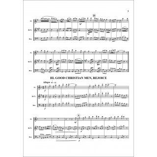 Three Christmas Trios Volume 2 for Trio (flute, clarinet, bassoon) from Robert Wall-4-9790502880521-NDV 1350C