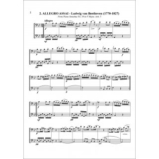 20 Posaunen Duette bekannter Melodien fuer Duett (Posaune) von Peter Opaskar-3-9790502880361-NDV 1872C