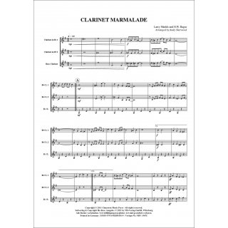 Clarinet Marmalade fuer Trio (Klarinette) von Larry Shields und H.W. Ragas-2-9790502880569-NDV 1907C