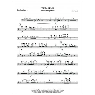 Tuba Funk for Tuba Quartett from Peter Rauch-5-9790502880644-NDV 643C