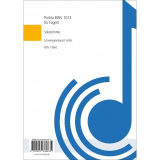 Partita BWV 1013 fuer Orgel Solo von J.S. Bach-4-9790502880835-NDV 1956C