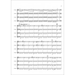 Die vier Jahreszeiten fuer Quartett (Trompete) von Antonio Vivaldi-4-9790502880903-NDV 2005C