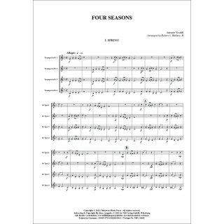 The Four Seasons for  from Antonio Vivaldi-2-9790502880903-NDV 2005C