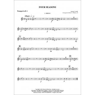 The Four Seasons for  from Antonio Vivaldi-5-9790502880903-NDV 2005C