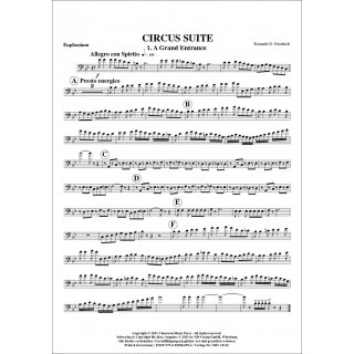 Circus Suite fuer Quartett (Blechbläser) von Kenneth D. Friedrich-5-9790502880996-NDV 1011C