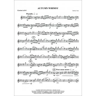 Autumn Whimsy fuer Trio (Klarinette) von Barbara York-4-9790502880958-NDV 1593C