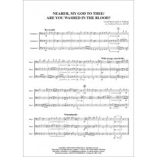 Näher mein Gott zu dir fuer Trio (Posaune) von Lowell Mason und E.A. Hoffman-2-9790502880965-NDV 1171C