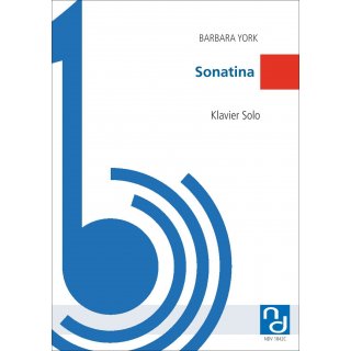 Sonatina fuer Klavier Solo von Barbara York-1-9790502880910-NDV 1842C
