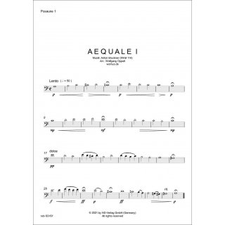 Zwei Aequale fuer Trio (Posaune) von Anton Bruckner-3-9790502881207-NDV 63167