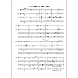Vorspiele für Advent und Weihnachten fuer Quartett (Blechbläser) von Max Reger-3-9790502880972-NDV 2122C