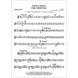 Four Christmas Carols for  from Robert S. Wallace-4-9790502880989-NDV 1973C