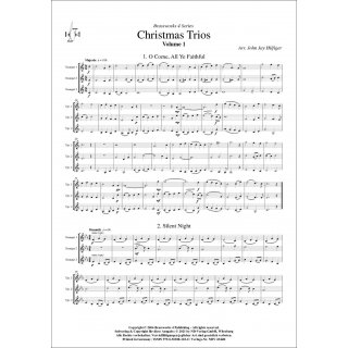 6 Weihnachts-Trios Band 1 fuer Trio (Trompete) von Verschiedene-2-9790502881030-NDV 4346B