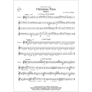 6 Weihnachts-Trios Band 1 fuer Trio (Trompete) von Verschiedene-3-9790502881030-NDV 4346B