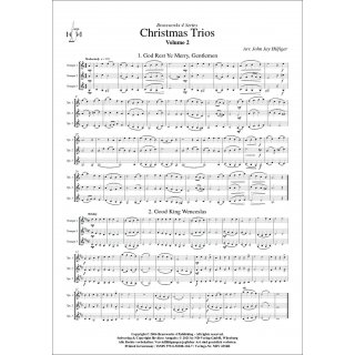 6 Christmas Trios Volume 2 for  from Verschiedene-2-9790502881047-NDV 4354B