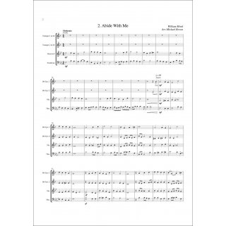 Hochzeitsalbum fuer Quartett (Blechbläser) von Verschiedene-3-9790502881061-NDV 4493B