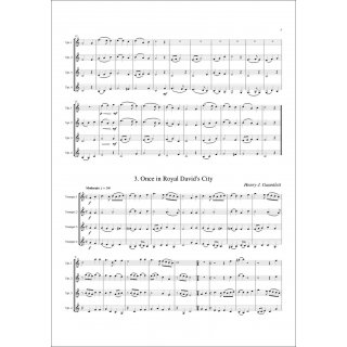 6 Weihnachts-Quartette fuer Quartett (Trompete) von Verschiedene-4-9790502881054-NDV 4524B
