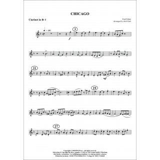 Chicago fuer Quartett (Klarinette) von Fred Fisher-3-9790502881153-NDV CT406M