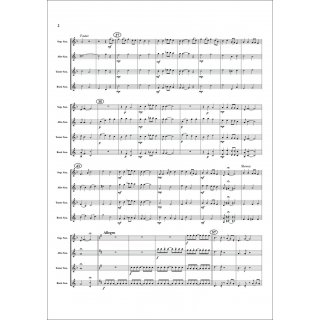 A Spiritual Christmas fuer Quartett (Saxophon) von Verschiedene-3-9790502881191-NDV SP410M